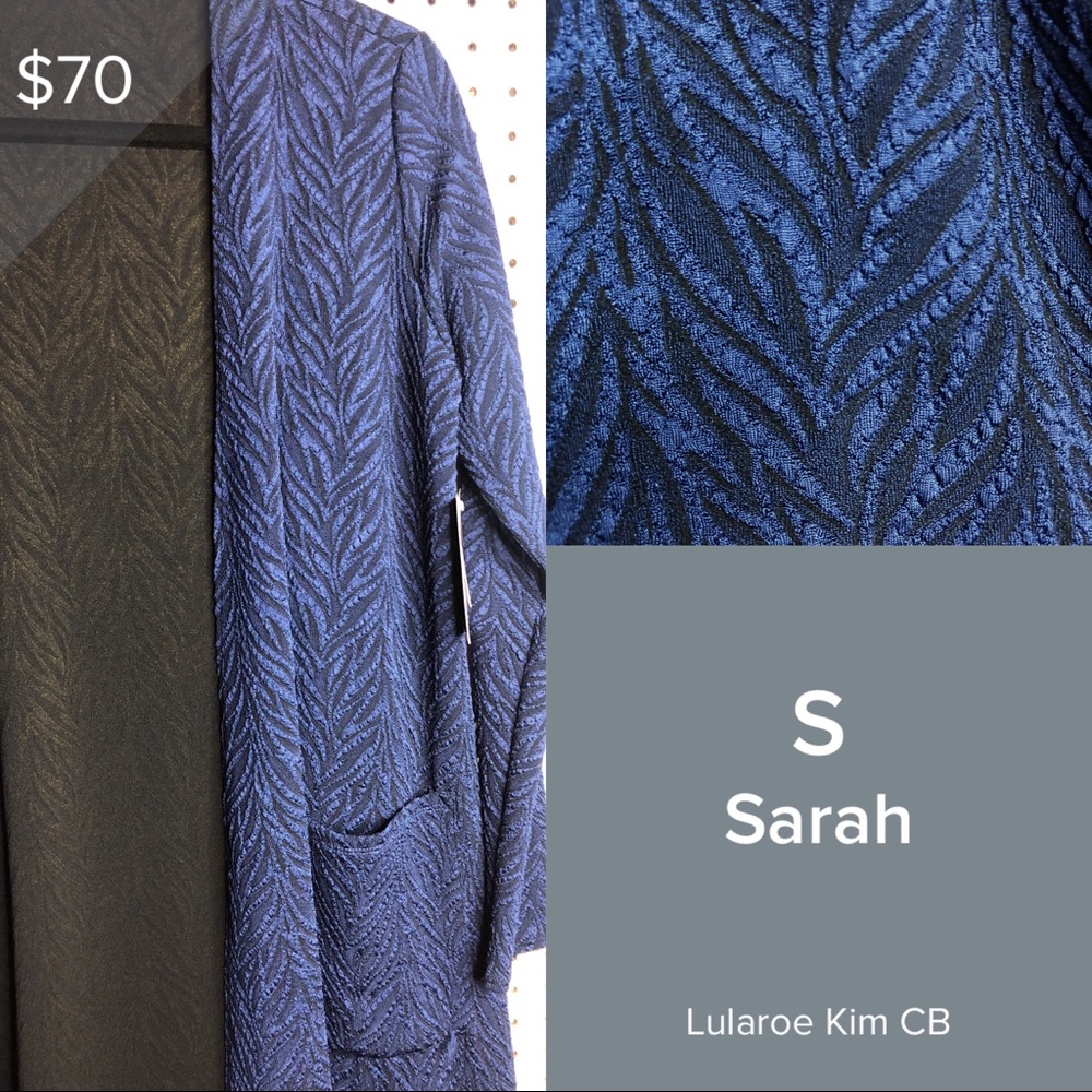 💙🖤 Lularoe Sarah Duster Sweater 💙🖤